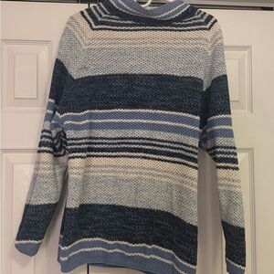 Striped Blue and White Sweater
